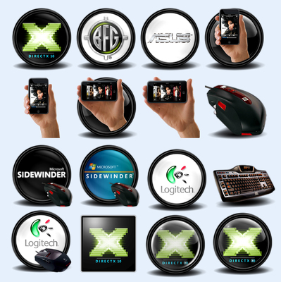 電子產品風格系統PNG圖標 一站式設計素材解決方案